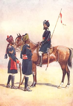 32nd Lancers Lance Daffadar Musalman Rajput; 33rd Queen's Own Light Cavalry Daffadar Kaimakhani; ...