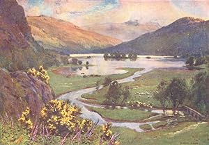 Seller image for Sunset, Rydal water for sale by Antiqua Print Gallery