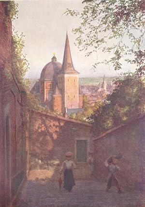 Imagen del vendedor de Escalier de La Fontaine, Liege a la venta por Antiqua Print Gallery
