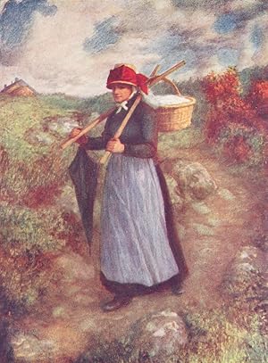 Imagen del vendedor de A peasant woman of the Ardennes a la venta por Antiqua Print Gallery