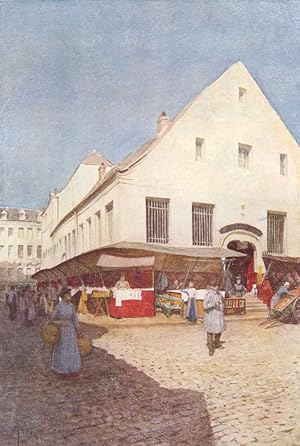 Imagen del vendedor de La Vieille Boucherie, Liege a la venta por Antiqua Print Gallery