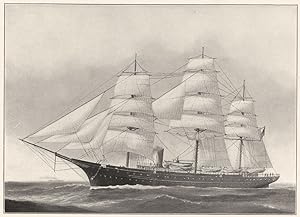 Training ship "Young America"; Nautical training school ship of the state of Rhode Island