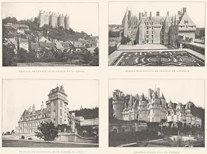 Chateaux de Touraine; Chateau de Luynes (Rive droite de la Loire); Façade Méridionale du Chateau ...