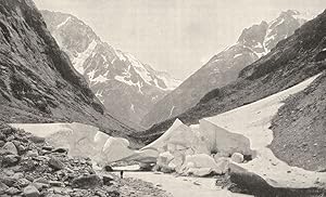 Immagine del venditore per Avalanche de Neige dans le Vallon de la Pilatte venduto da Antiqua Print Gallery