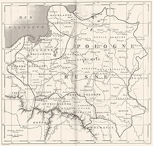 Mapa General de Polonia. Carte Generale de La Pologne