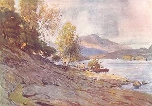 Seller image for By the shores of Derwentwater for sale by Antiqua Print Gallery