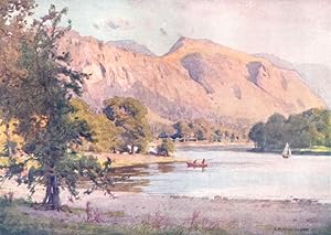 Seller image for Falcon Crag, Derwentwater for sale by Antiqua Print Gallery