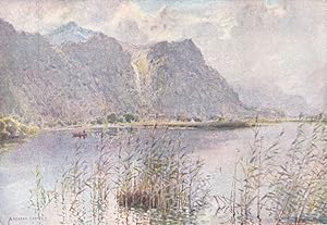 Seller image for Lodore and Derwentwater a summer's morn for sale by Antiqua Print Gallery