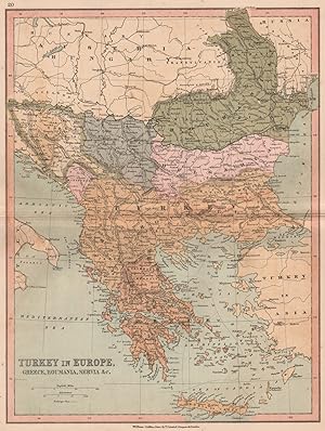 Turkey in Europe, Greece, Roumania, Servia &c