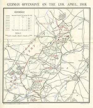 German offensive on the Lys, April 1918