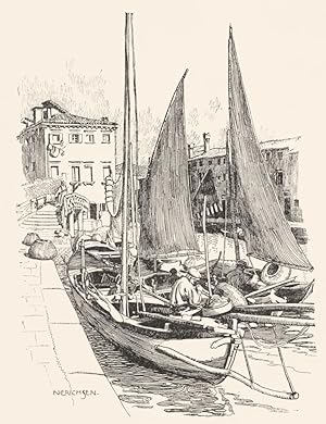 Fishing-boats on the Giudecca