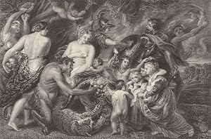 Imagen del vendedor de PEACE AND WAR - from the original picture by Sir Peter Paul Rubens in the National Gallery a la venta por Antiqua Print Gallery