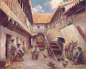 Seller image for Cordova-Courtyard of an Inn for sale by Antiqua Print Gallery