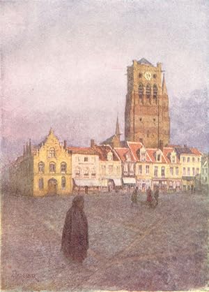 Imagen del vendedor de Tower of St. Nicholas, Furnes a la venta por Antiqua Print Gallery