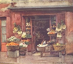 Image du vendeur pour Fruit Shop, Bayonne mis en vente par Antiqua Print Gallery