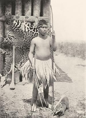 A Bolivian hunter - Most south American Indians do not depend on hunting for food, though they fr...
