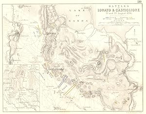 Battles Lonato & Castiglione 3rd and 5th August 1796