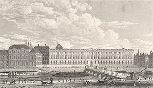 Immagine del venditore per Vue du Louvre, du Palais de L'Institut venduto da Antiqua Print Gallery