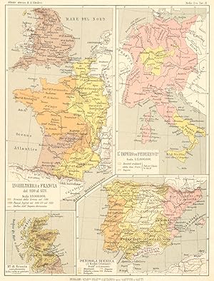 Inghilterra e Francia dal 1180 al 1328; L'impero di Federicoiio; Ro di Scozia complemento Della c...
