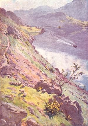 Seller image for A Mountain Path, Sandwick, Ullswater for sale by Antiqua Print Gallery