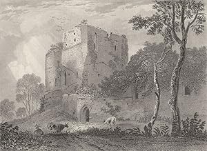 Imagen del vendedor de West Tower of Goodrich Castle a la venta por Antiqua Print Gallery