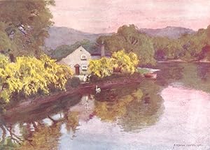 Imagen del vendedor de Old Laburnums at Newby bridge, Windermere a la venta por Antiqua Print Gallery