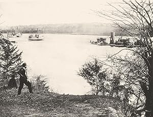 Pendent la Guerre américaine de «Sécession», 1860-1865; les monitors sur la riviére James