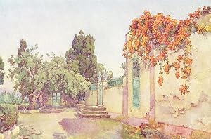 Seller image for Entrance to a Spanish Villa for sale by Antiqua Print Gallery