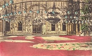 Interior of the Mosque Mohamed Aly