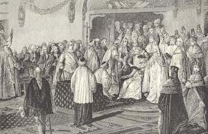 Louis XVI. Taking the Coronation Oath; after Moreau