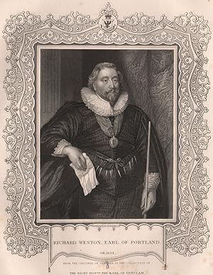 Seller image for Richard Weston, Earl of Portland for sale by Antiqua Print Gallery