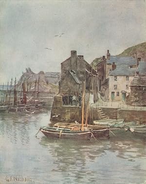 Imagen del vendedor de At Polperro a la venta por Antiqua Print Gallery