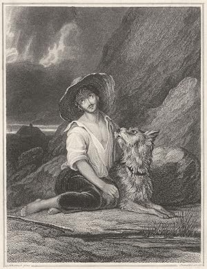 The young shepherd and his dog