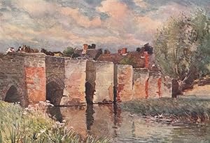 Immagine del venditore per Bidford Bridge venduto da Antiqua Print Gallery