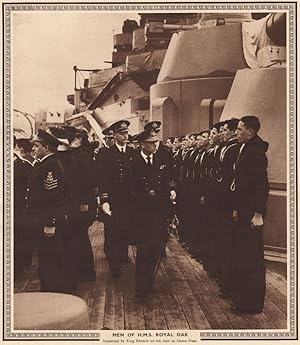 Image du vendeur pour Men of H.M.S. Royal Oak mis en vente par Antiqua Print Gallery