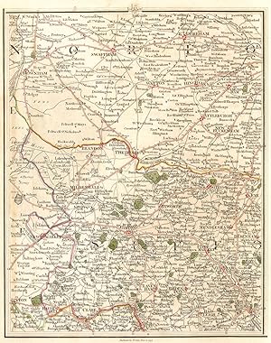 [no title] - Map section 35 from Cary's New Map of England & Wales (1794), covering part of East ...