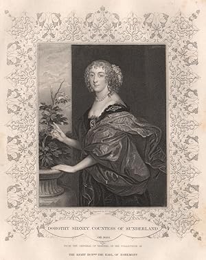 Bild des Verkufers fr Dorothy Sidney, Countess of Sunderland zum Verkauf von Antiqua Print Gallery