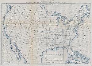 U.S. Coast and Geodetic survey T.C. Mendenhall, Superintendent. Magnetic Meridians of the United ...
