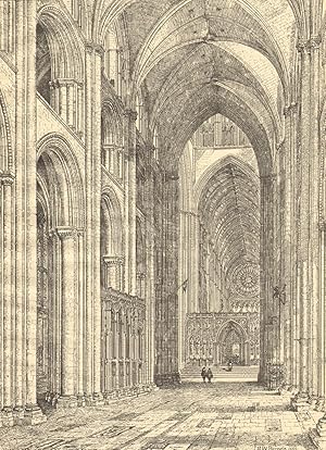 Imagen del vendedor de Old St. Paul's: The Nave and East End a la venta por Antiqua Print Gallery