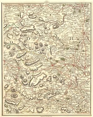 [no title] - Map section 59 from Cary's New Map of England & Wales (1794), covering the North Pen...