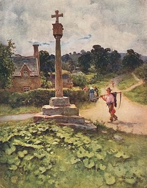 Seller image for Saintbury Cross for sale by Antiqua Print Gallery