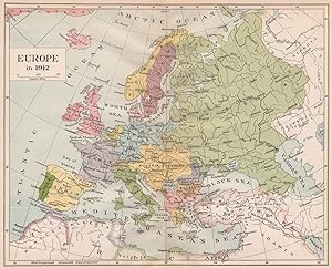 Europe in 1912