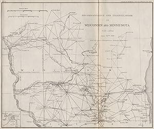 Reconnaissance and Triangulation in Wisconsin and Minnesota June 30th 1888