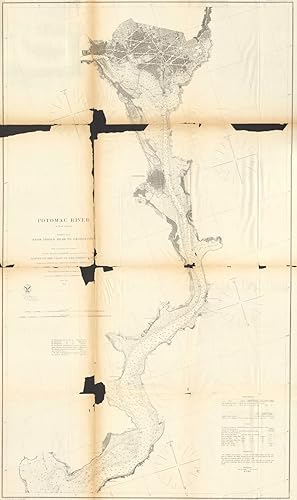 Potomac river sheet No. 4 from Indian Head to Georgetown from a Trigonometrical survey under the ...