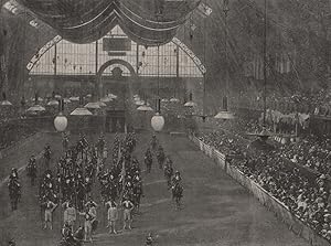 Seller image for The Military Pageant at the Royal Military tournament, 1895 for sale by Antiqua Print Gallery