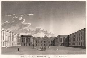 Vue du Palais Bourbon. (prise du côté de la Cour)