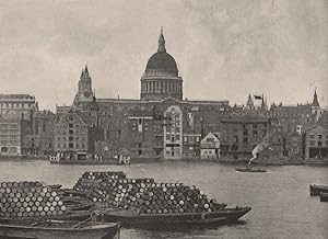 The Thames and St. Paul's, from Bankside