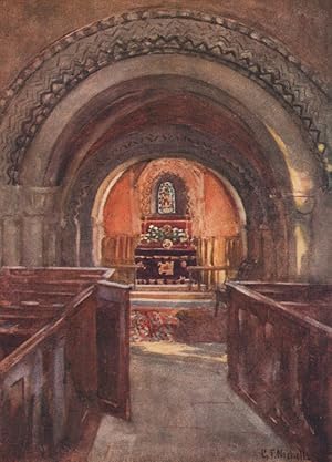 Imagen del vendedor de Interior, Elkstone Church a la venta por Antiqua Print Gallery