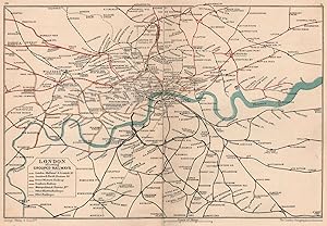 London Showing Grouped Railways