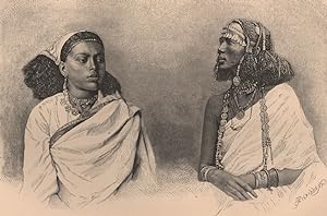 Shaikieh Arab and Ethiopian female Slaves at Khartum
